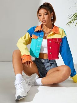 Women’s Fashion Cropped Jacket